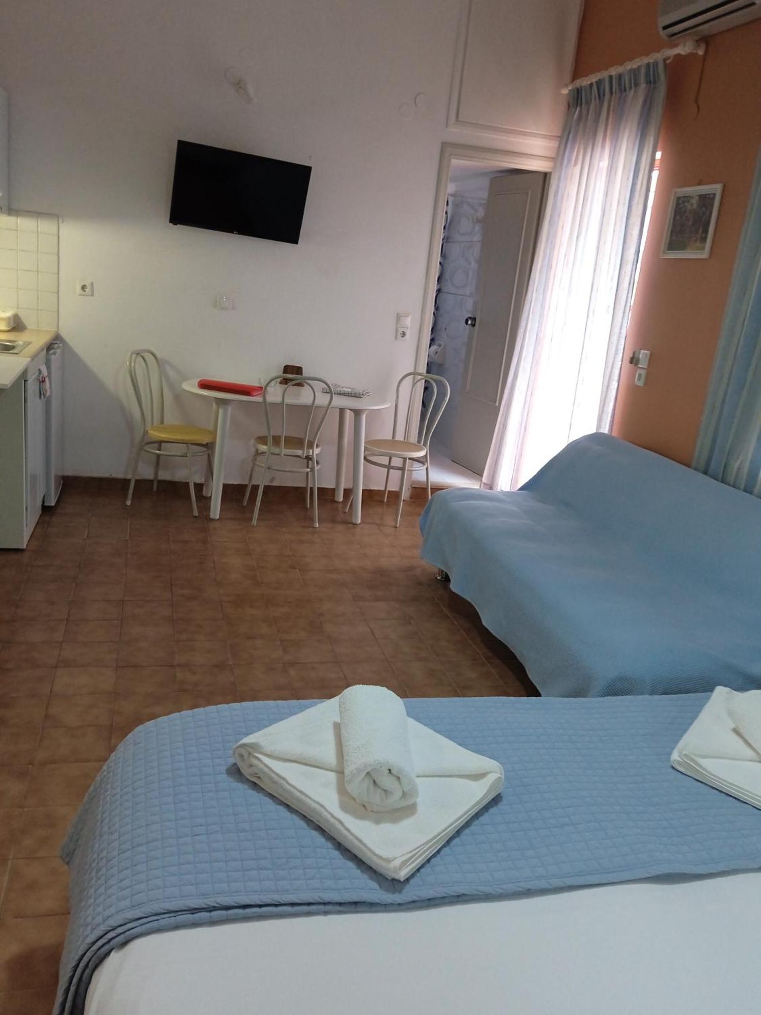 Ilona Apartments Chania Kato Daratso Habitación foto